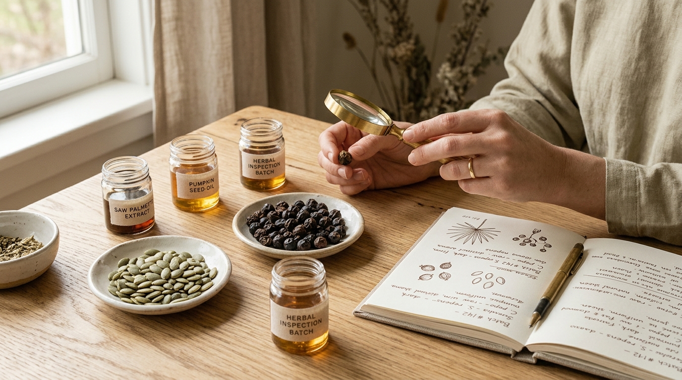 Controllo qualità e selezione botanica dei lotti Virentis